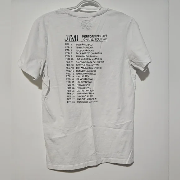 Jimi Hendrix Band T Shirt - Picture 3 of 3
